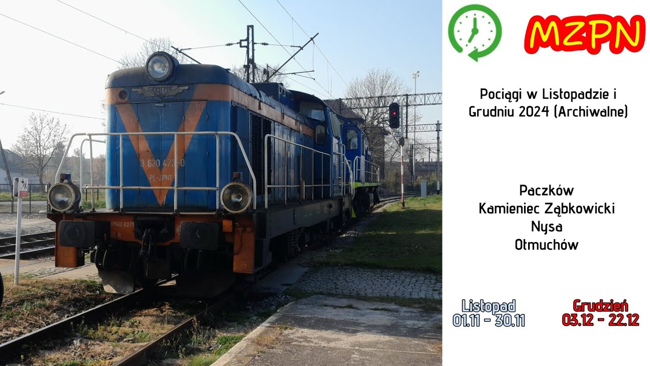 Pociągi w Listopadzie I Grudniu 2024 (Archiwalne) #4