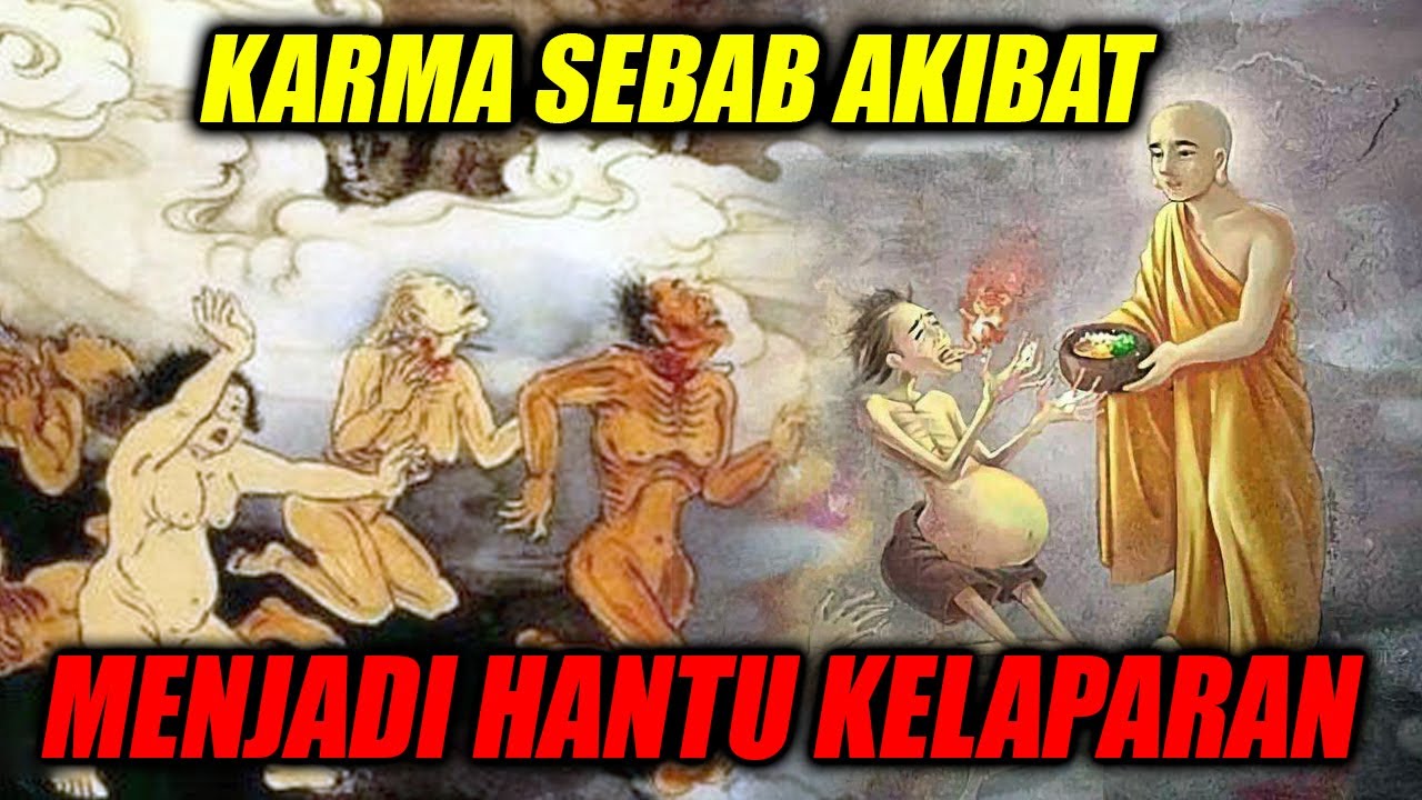 KARMA HANTU KELAPARAN ! INILAH JENIS PERBUATAN YANG MENYEBABKAN MENJADI HANTU KELAPARAN !