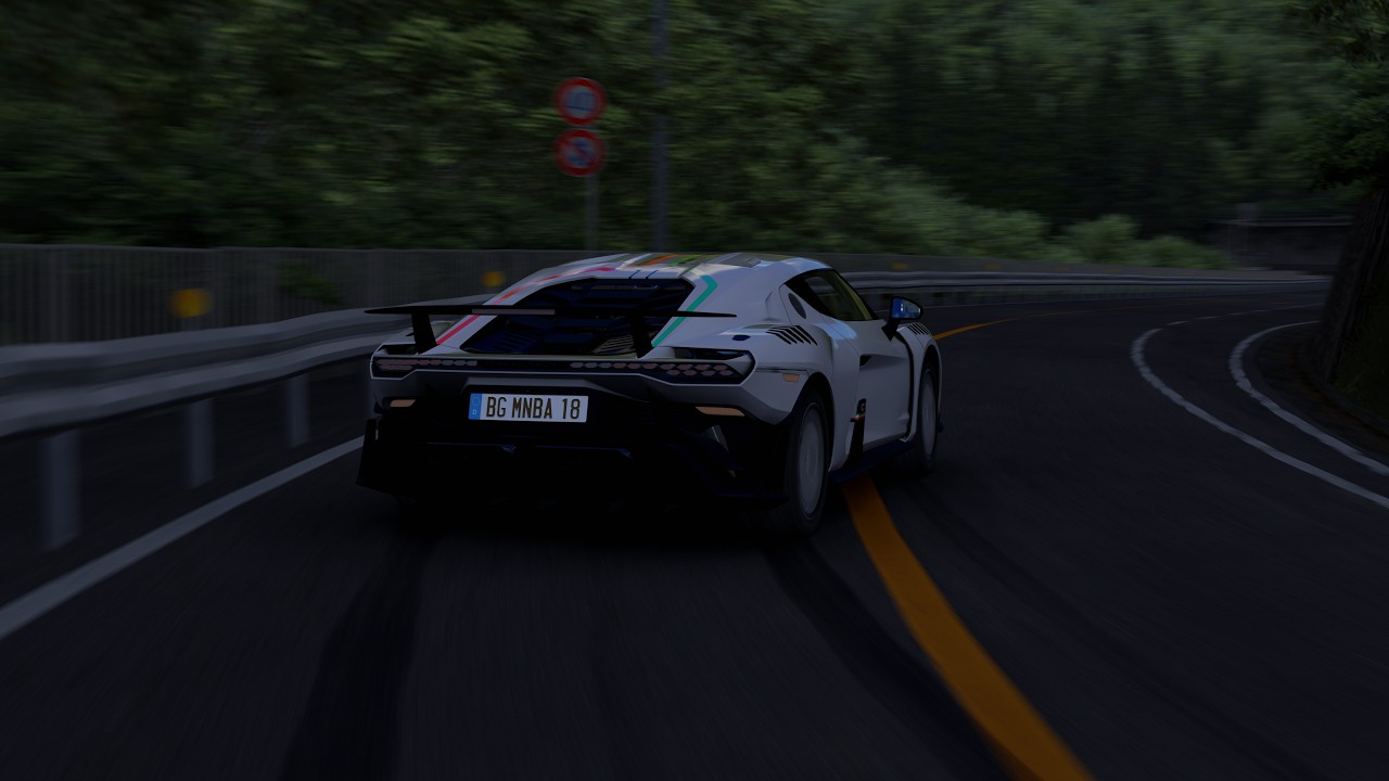 Italdesign ZeroUno en Akina DownHill | Assetto Corsa