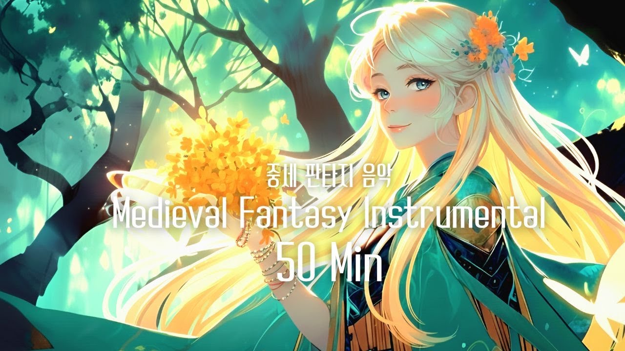 공부·작업용 중세 판타지 음악 | Medieval Fantasy Instrumental | No Lyrics | 50 Min