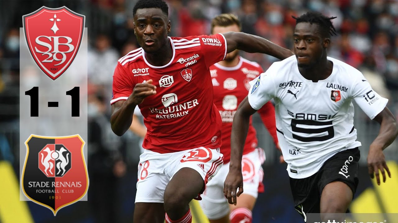 Brest vs Rennes 1-1 All Goals & Highlights 15/08/202 HD
