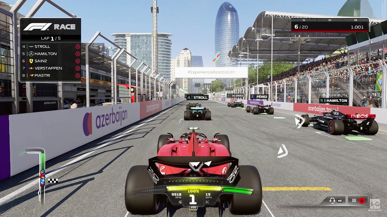 F1 23 - Xbox Series X|S Gameplay (1080p60fps)