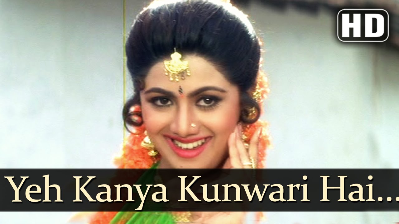 Yeh Kanya Kunwari - Kadar Khan - Shilpa Shetty - Sadashiv Amrapurkar - Aag - Hindi Item Songs - Alka