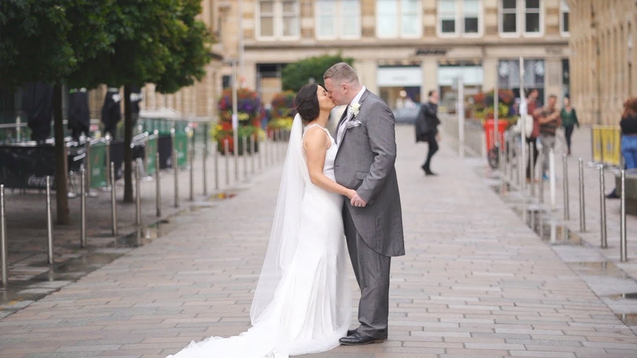 GLASGOW Wedding Video // SO Excited for the Future // Linsey + Scott  // Old Fruitmarket