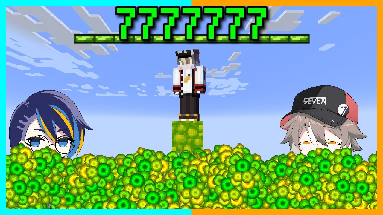 1マス経験値ブロックしかないマインクラフト！？【ゆっくり実況】【マイクラ / Minecraft】【まいくら】