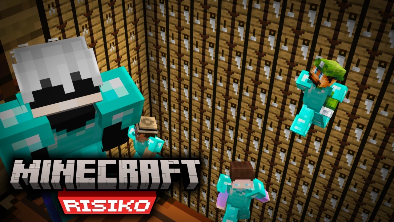 DIE GEFÄHRLICHSTE FALLE endet TÖTLICH... (+ ?? kills...) (Minecraft RISIKO)