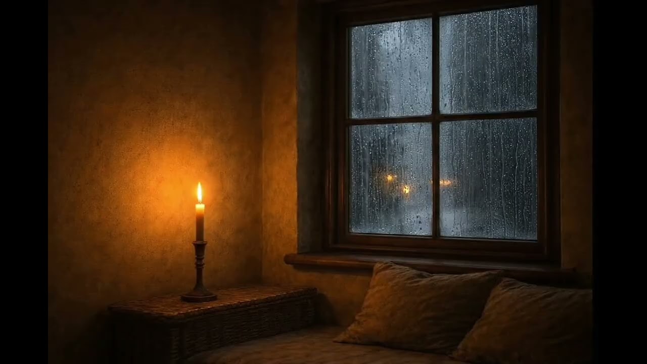 잠이 잘 오는... 창문에 부딪히는  빗소리 🌧️ Deep Sleep Rain Sounds (10 Hours)#RAIN WINDOW