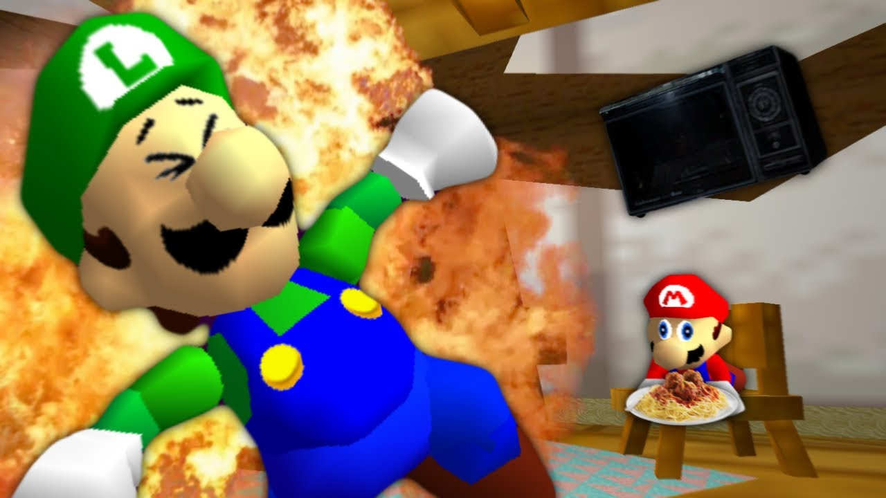 SM64 Bloopers - Uh Oh, Spaghetti-Ohs!