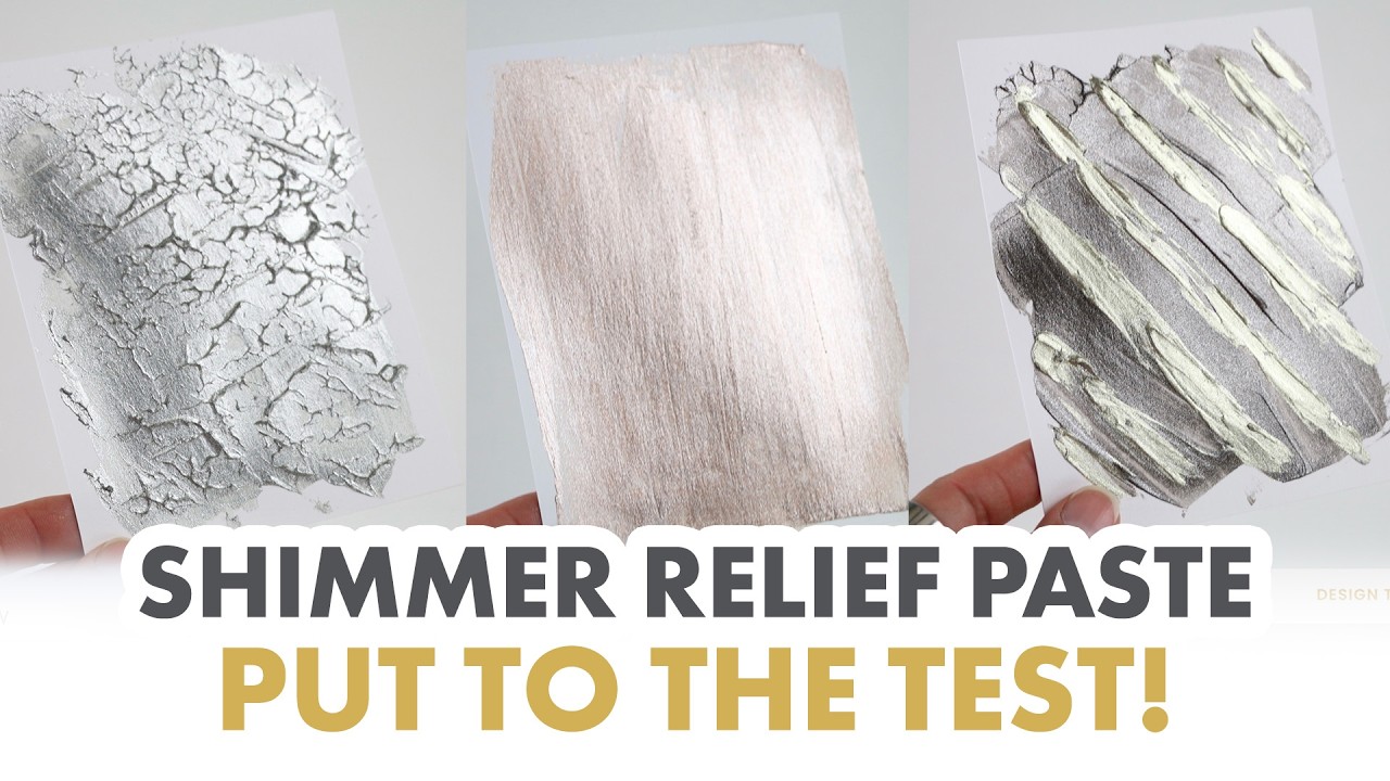 Altenew Shimmer Relief Pastes Put To the Test! These Card Designs Are a MUST-TRY!