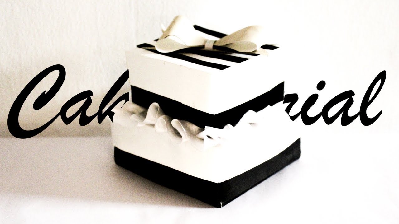 How to make a cake out of paper | Easy Craft idea for Father's Day