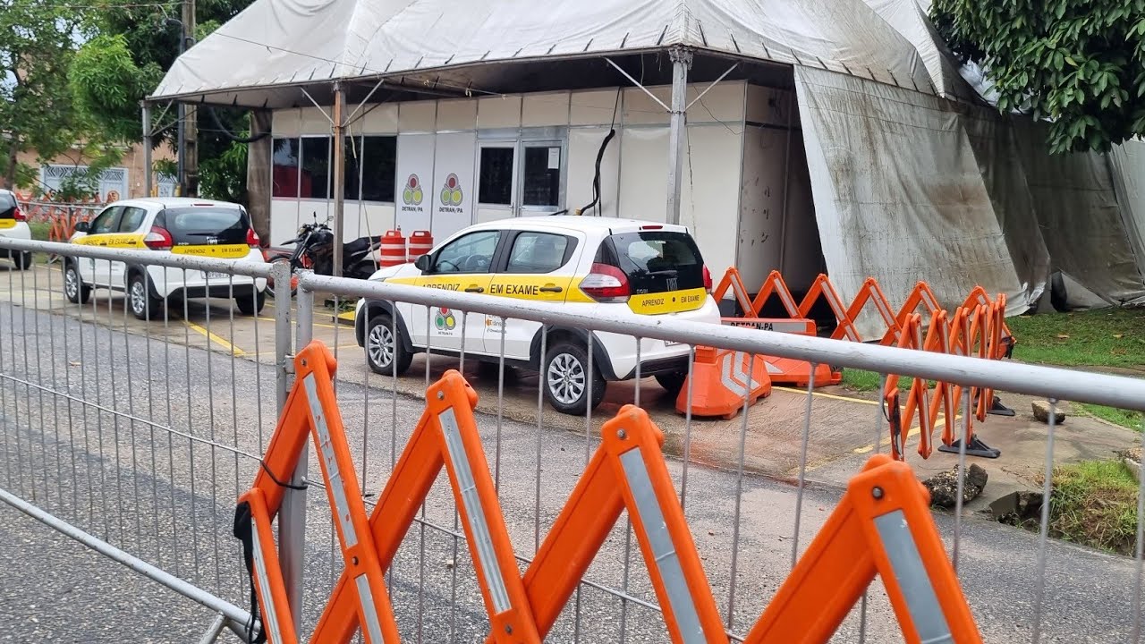 TREINANDO OS PERCURSOS DETRAN ANANINDEUA 