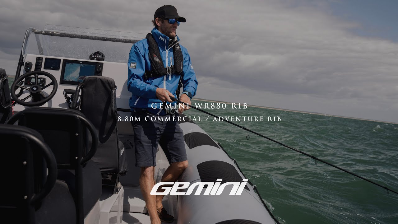 Gemini 880 Adventure 8.80m RIB | Berthon Rib Solutions - Southampton International Boat Show