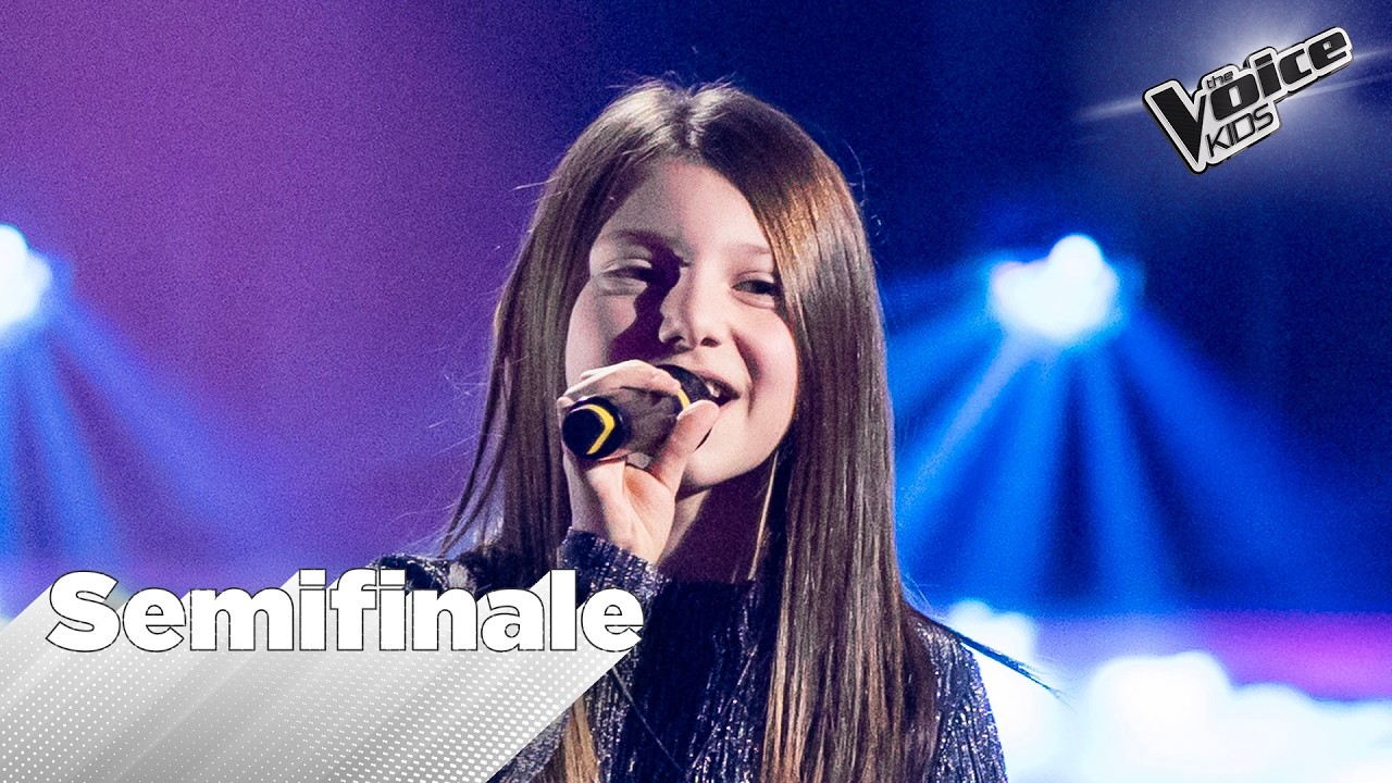 Viola canta “Quando nasce un amore” di Anna Oxa | The Voice Kids Italy Semifinale