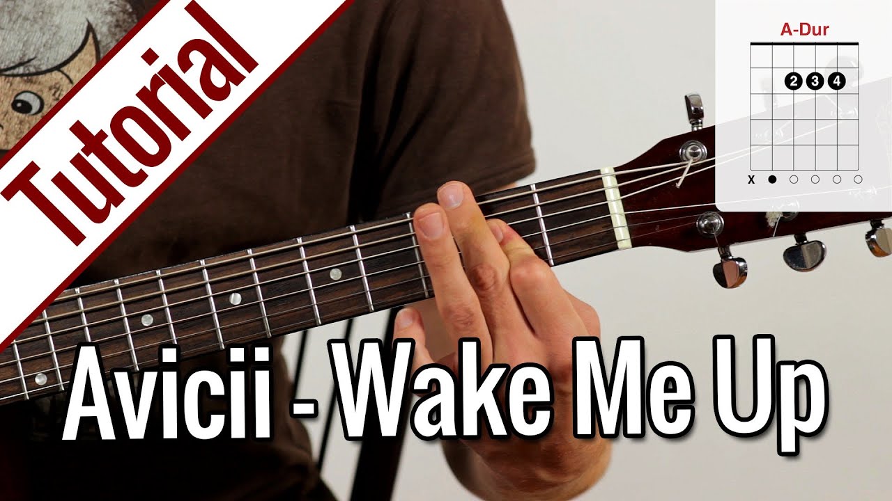 Avicii - Wake Me Up | Gitarren Tutorial Deutsch