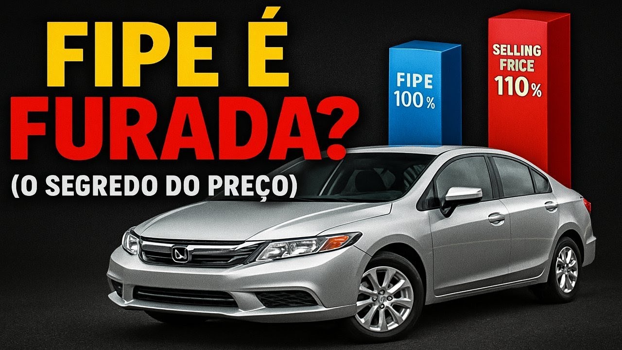 TABELA FIPE: A GRANDE MENTIRA? O que NINGU&Eacute;M te conta sobre o pre&ccedil;o do seu carro usado!