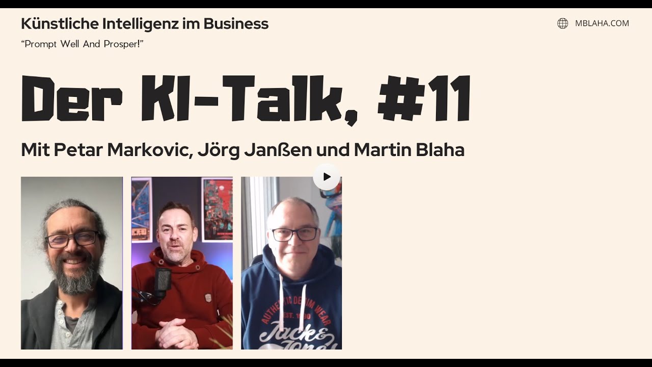 Der KI Talk Episode 11 KI im Vertrieb und Marketing   Revolution oder Evolution