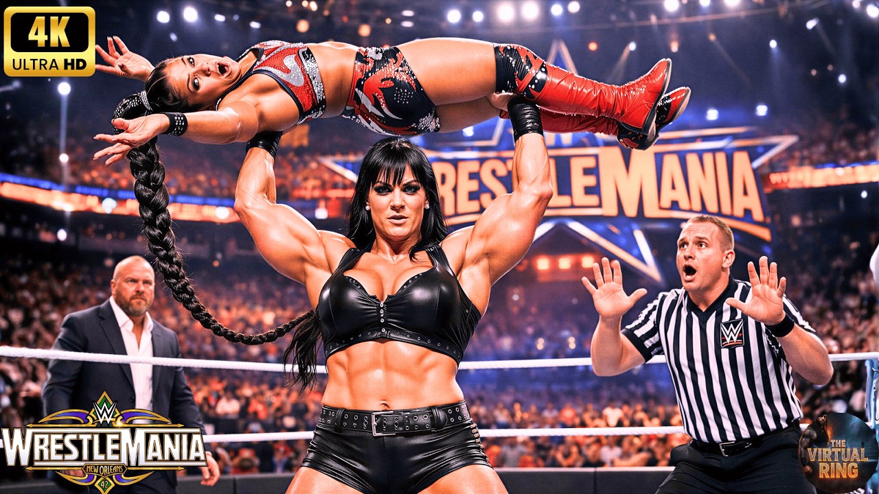 ОСНОВНЫЕ МОМЕНТЫ - Чайна против Бьянки Белэр • WrestleMania • 18 марта 2026 г. 🏟️