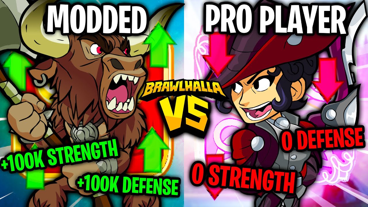 I Modded Brawlhalla So I Can Beat Pro Players