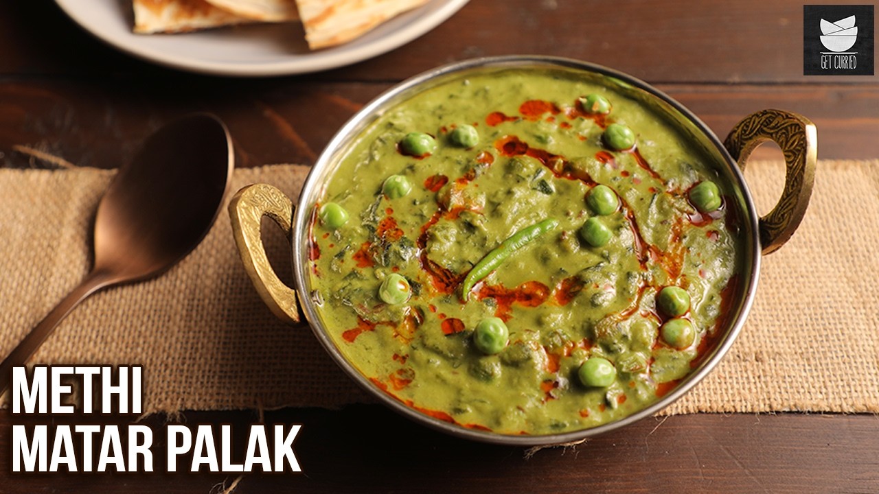 Winter Special Protein Packed Methi Matar Palak Recipe | How To Make Methi Matar At Home | Varun
