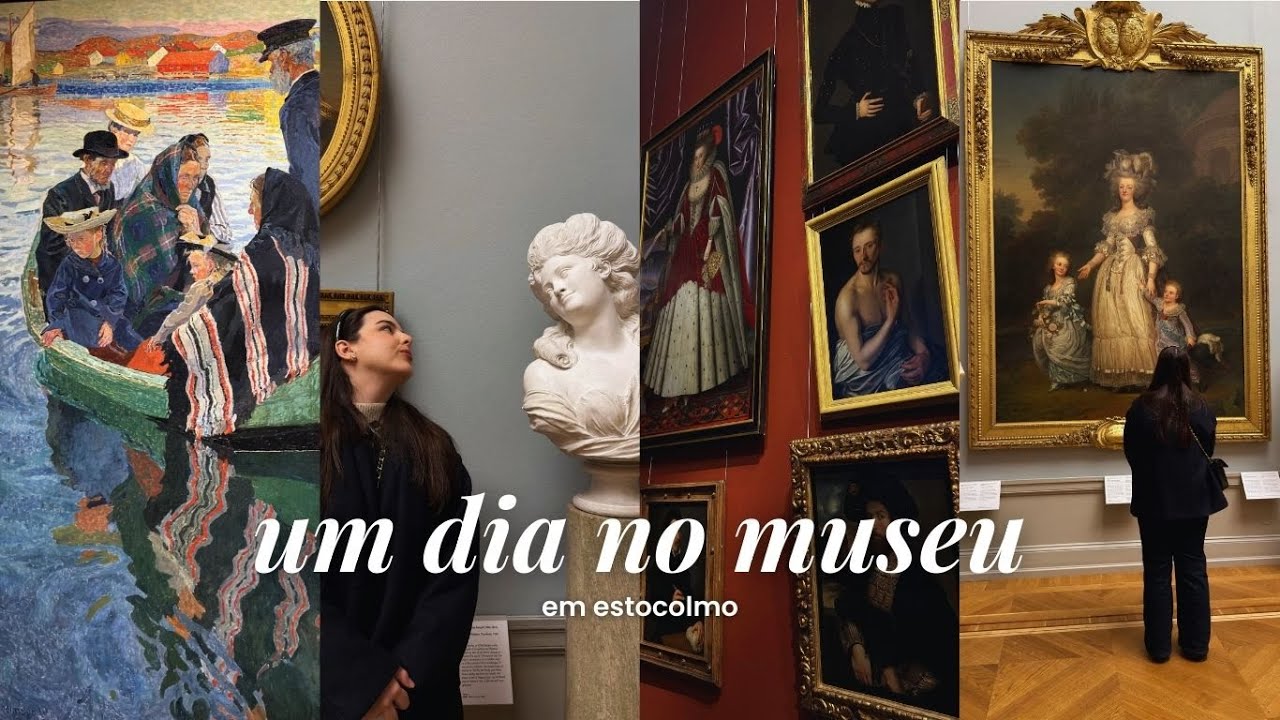 minha vida na suécia, trabalho em estocolmo e um dia no museu | daily vlog