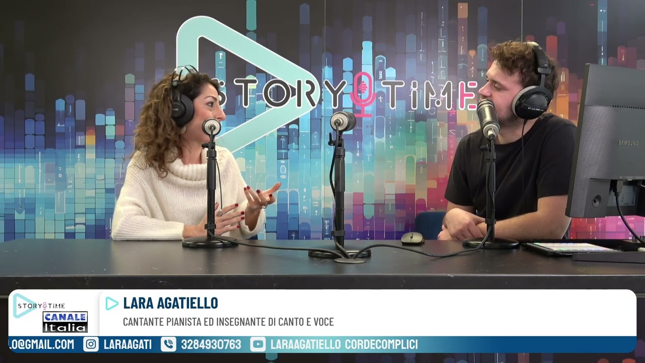 Intervista a Radio Canale Italia - Story Time