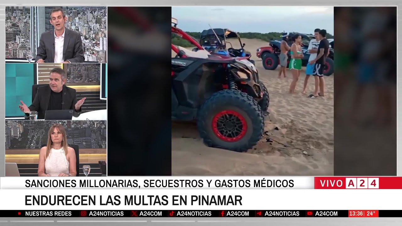 ✋ Multas más caras por las picadas en las zonas de médanos en Pinamar