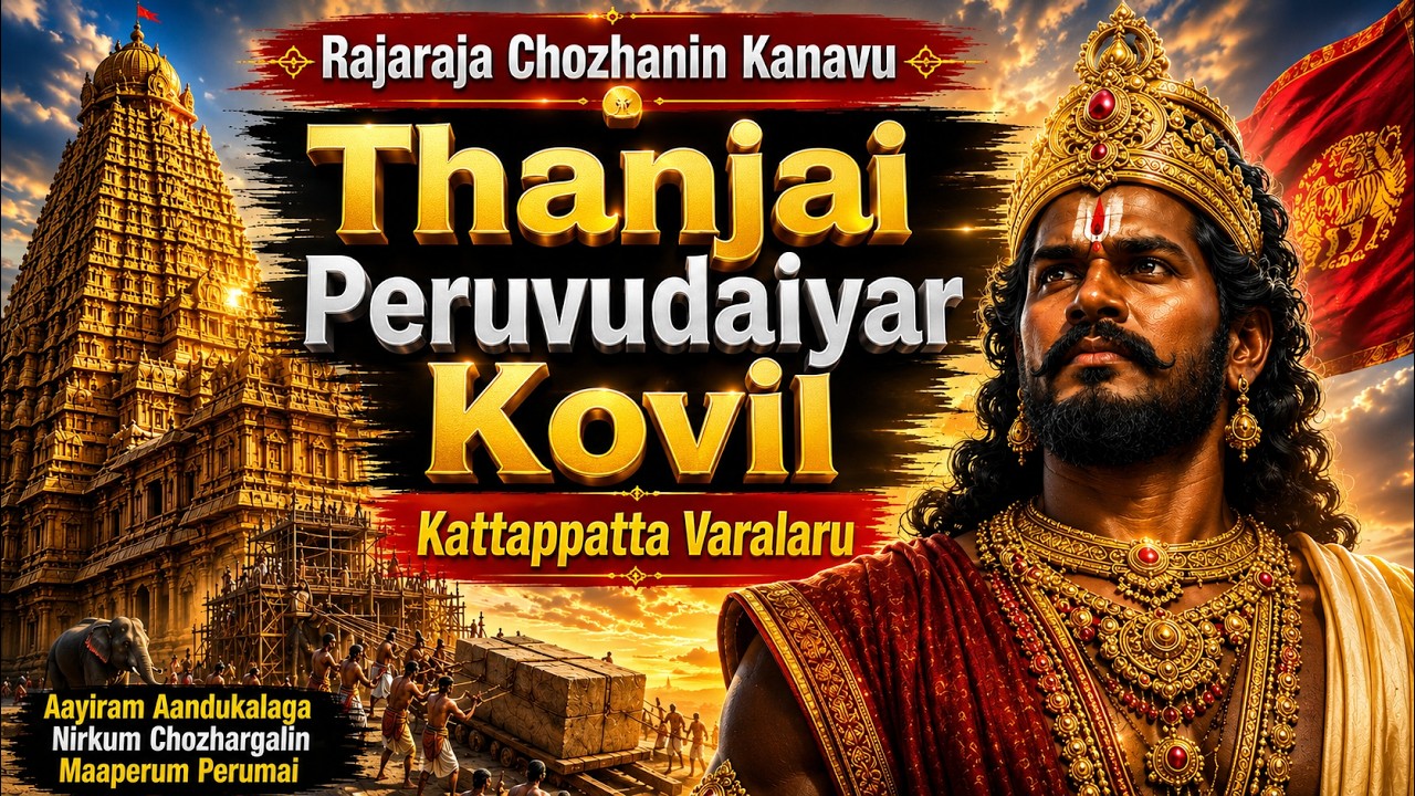 | Rajaraja Cholanin Kanavu | animation | Chola History in Tamil