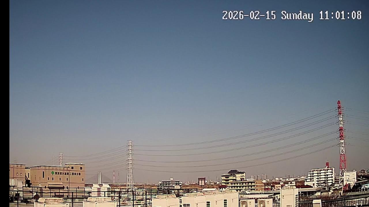 東京都板橋区三園ライブカメラ Tokyo Itabashi Live camera.world.cam