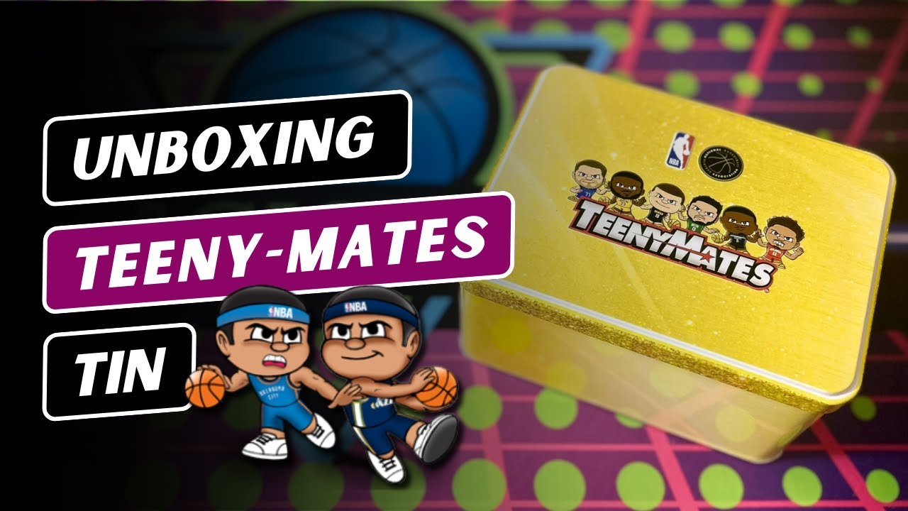 NBA Teeny-Mates Collector Tin Unboxing