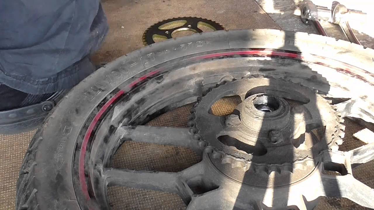 Project Rat: Lexmoto ZXS 125 - Rear Sprocket Change