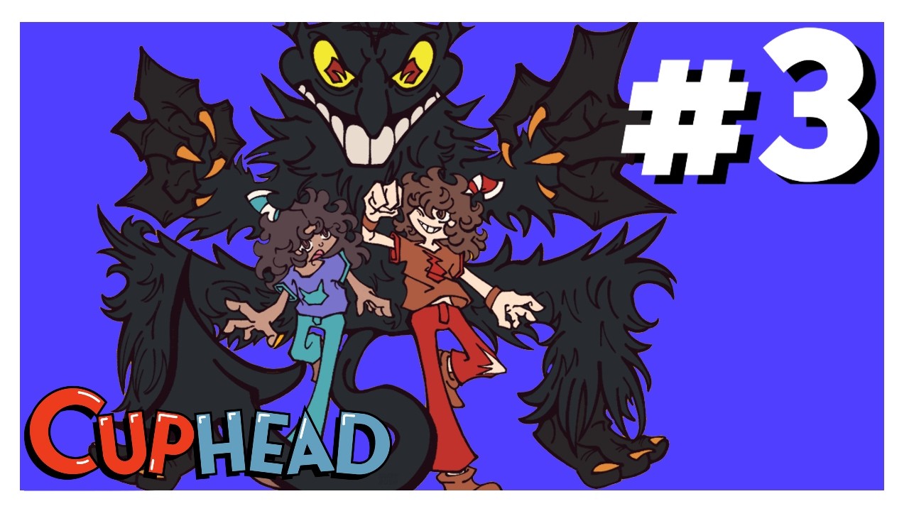 noobando dimais no avião - Cuphead #3
