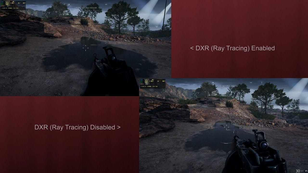 Battlefield V - DXR (Ray Tracing) Gameplay Test