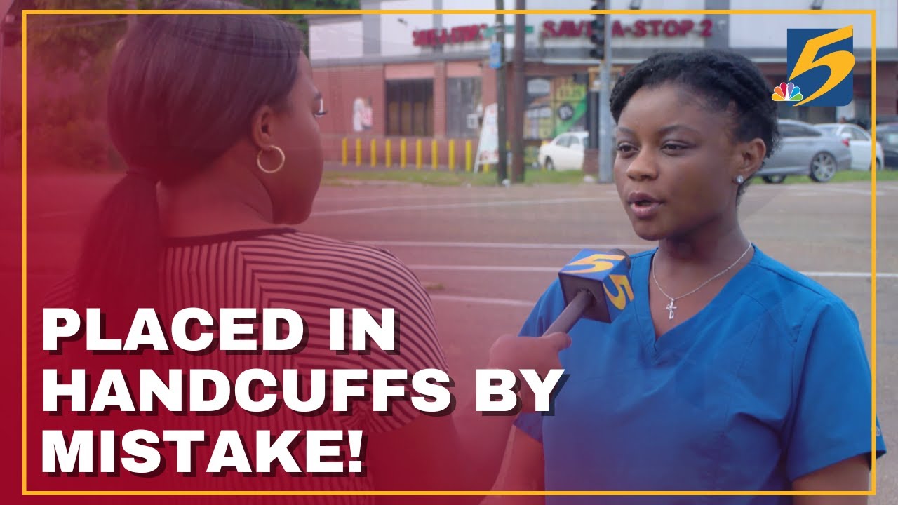Nurse mistakenly handcuffed due to error in license plate reader system