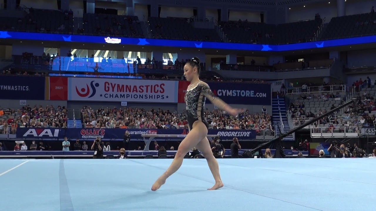 Kara Eaker - Floor Exercise - 2021 U.S. Gymnastics Championships - Senior Women Day 2