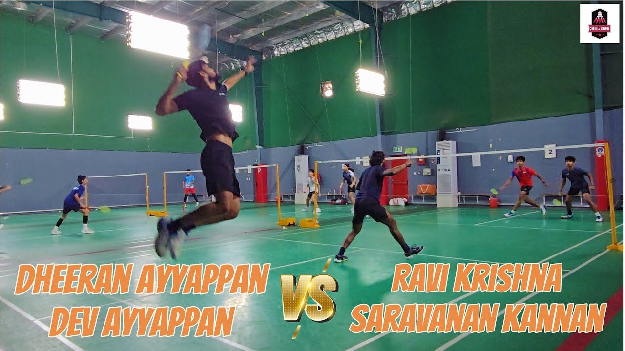 Ravi Krishna/Saravanan vs Dev/Dheeran practice game play (NVBA)