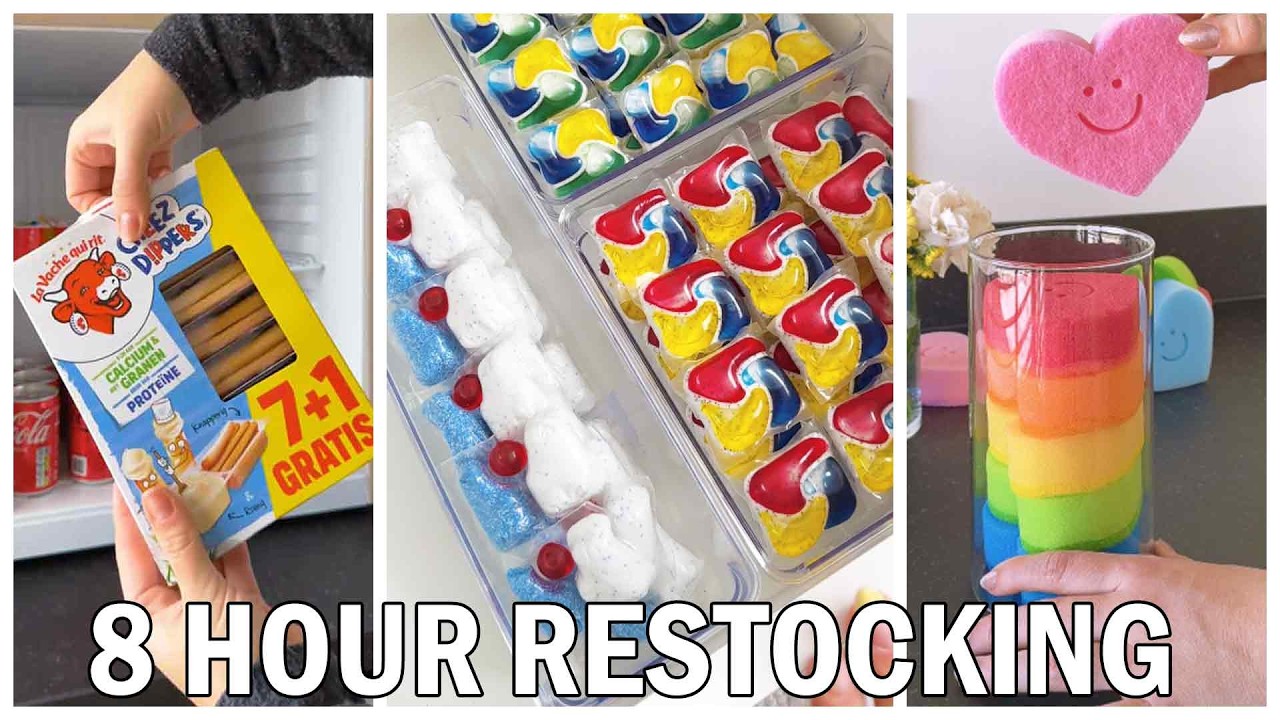 8 Hours of Satisfying & Relaxing Restocking ASMR to Fall Asleep Fast