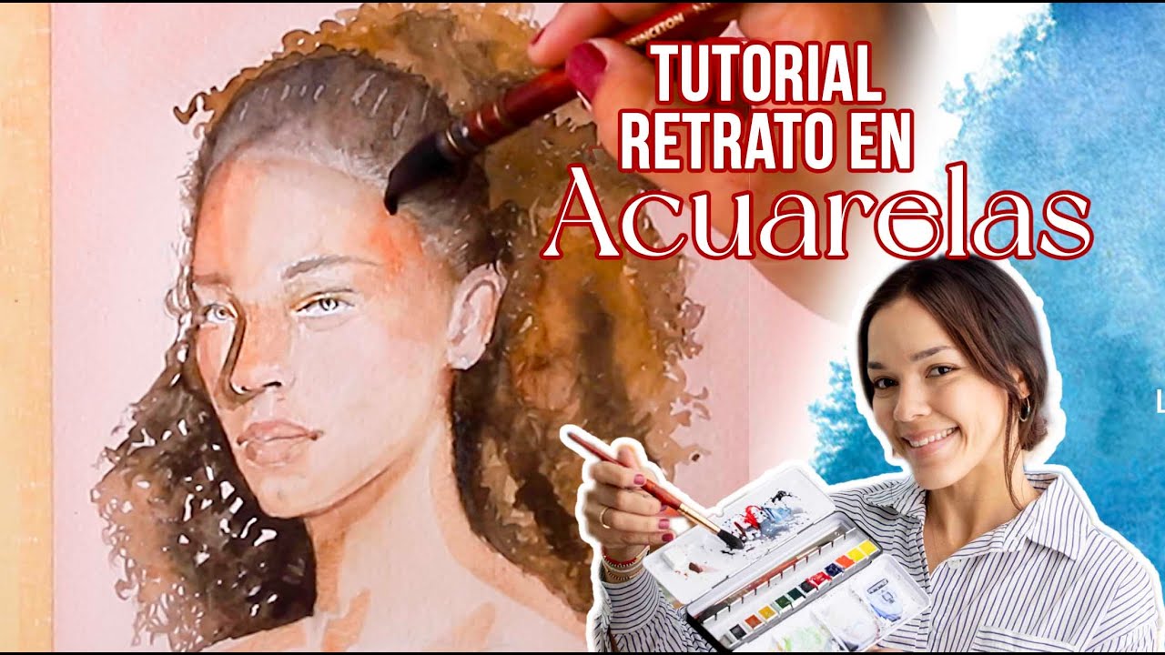 TUTORIAL RETRATO EN ACUARELAS | ARTENICA