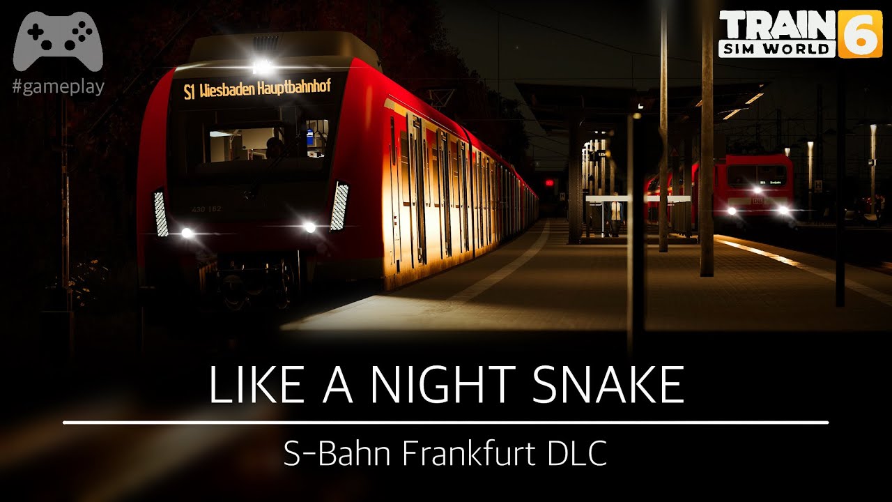 [Gameplay] Like a Night Snake | Class 430 S1 Frankfurt–Wiesbaden | TSW6 | #175