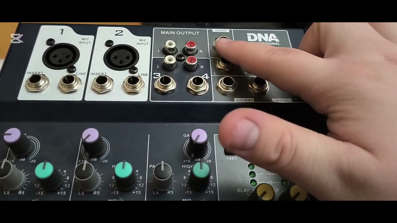 Tani mixer estradowy DNA mix 4, prosta obsługa i recenzja 🔥