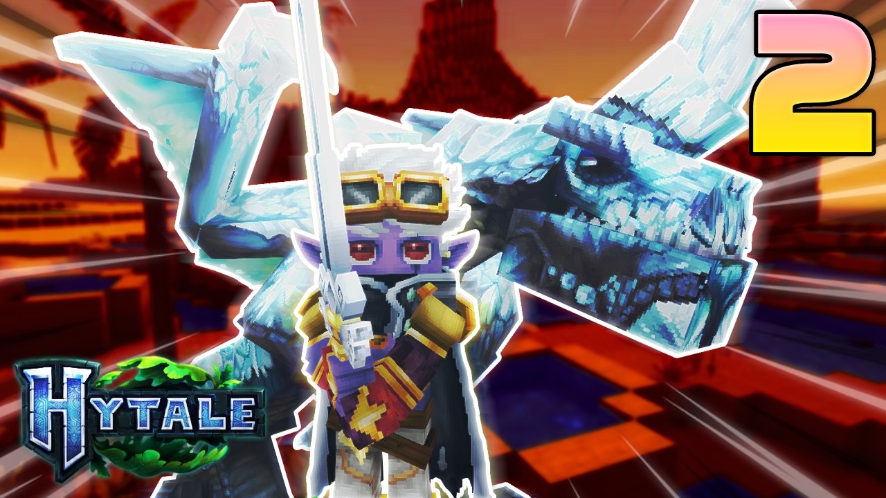 Ice Dragon BOSS Fight | HYTALE Endgame [EP. 2]