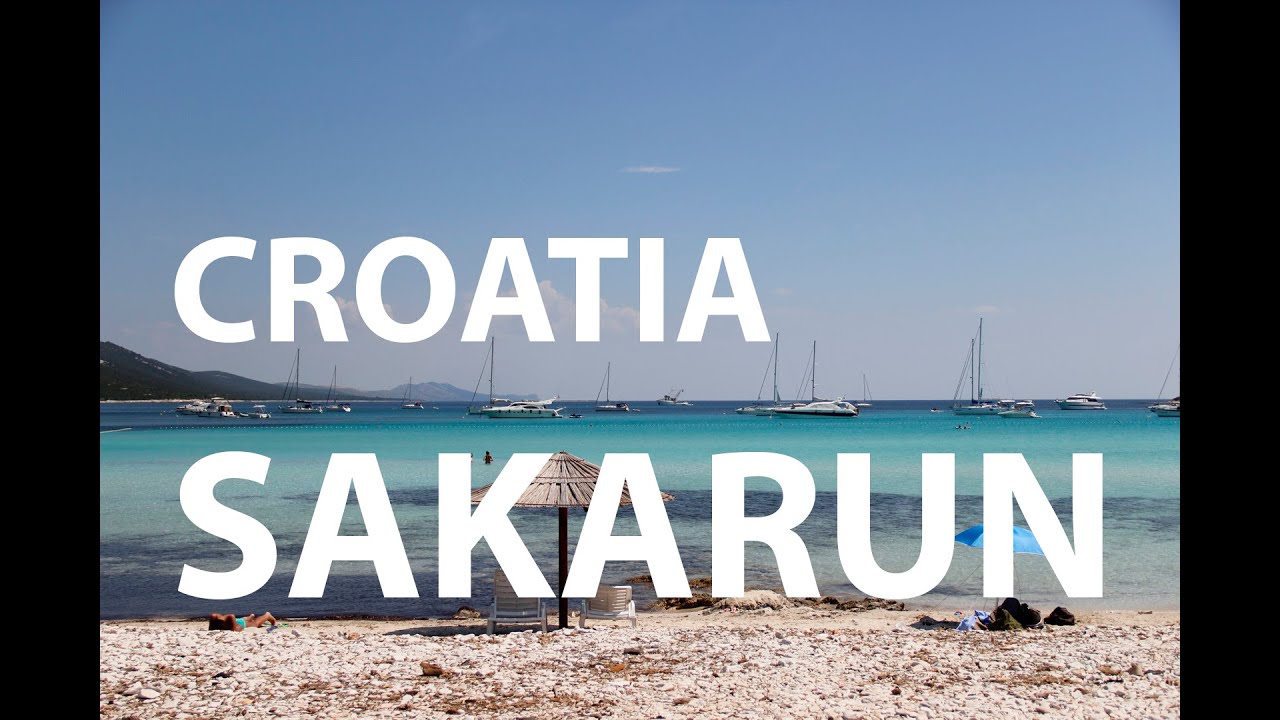 Croatia SAKARUN beach UNREAL BEAUTIFUL 1st beach