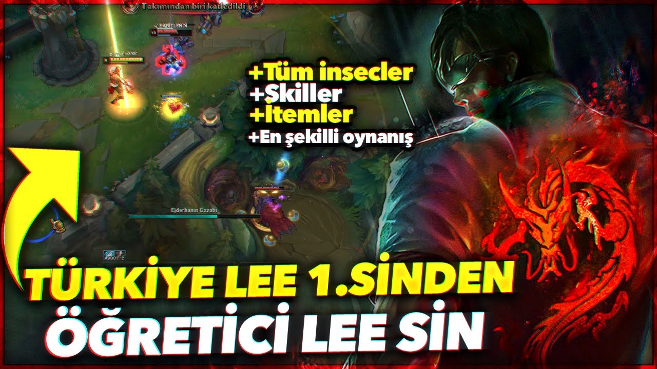 TÜRKİYE LEE SİN 1.SİNDEN DETAYLI ÖĞRETİCİ !! TÜM İNSEC ÇEŞİTLERİ !! | Ogün Demirci