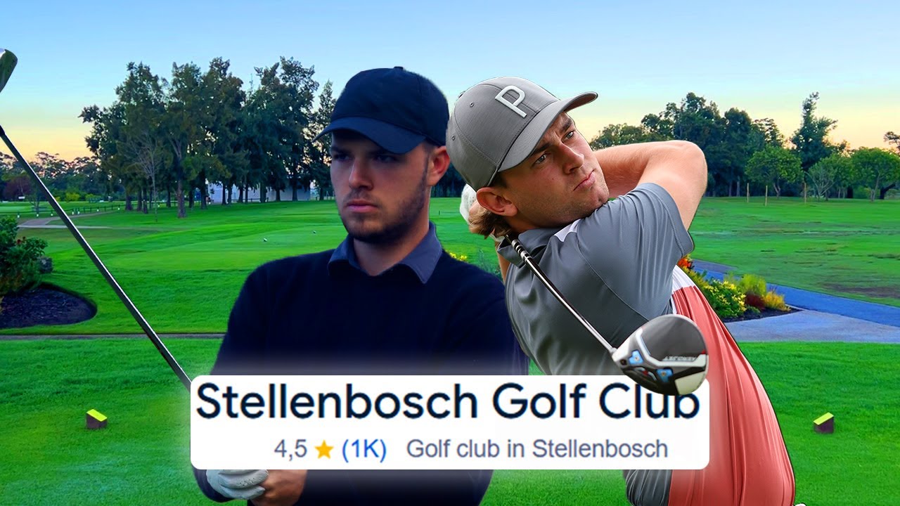 Can I beat the course record with a pro golfer? (Stellenbosch Golf Club)