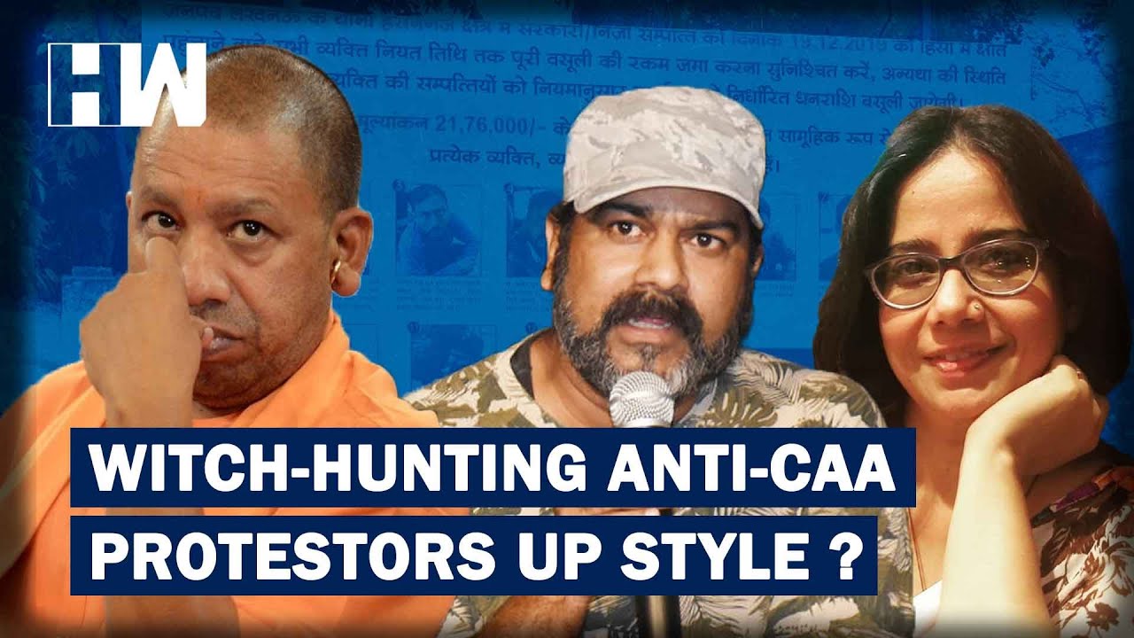 Yogi Adityanath Govt Put Up Posters Of Anti-CAA Protests To 