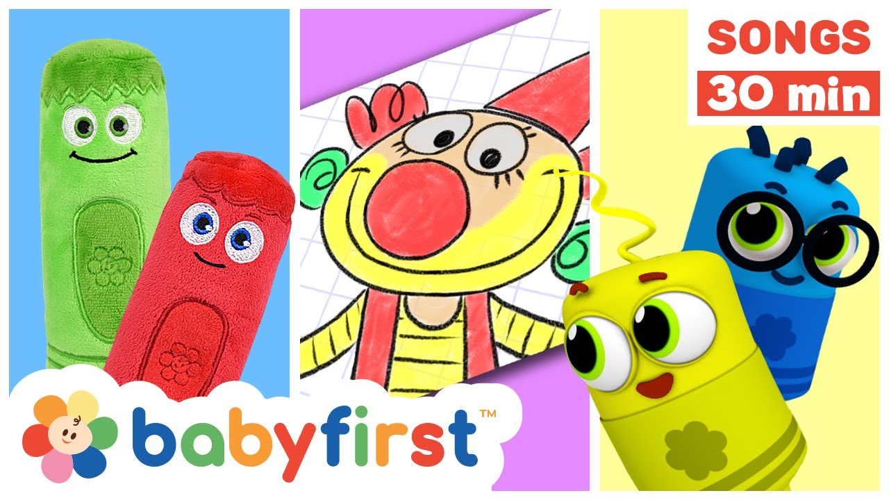 Nursery Rhymes for Kids | Head, Shoulders, Knees & Toes & More | Songs for Babies | BabyFirst TV