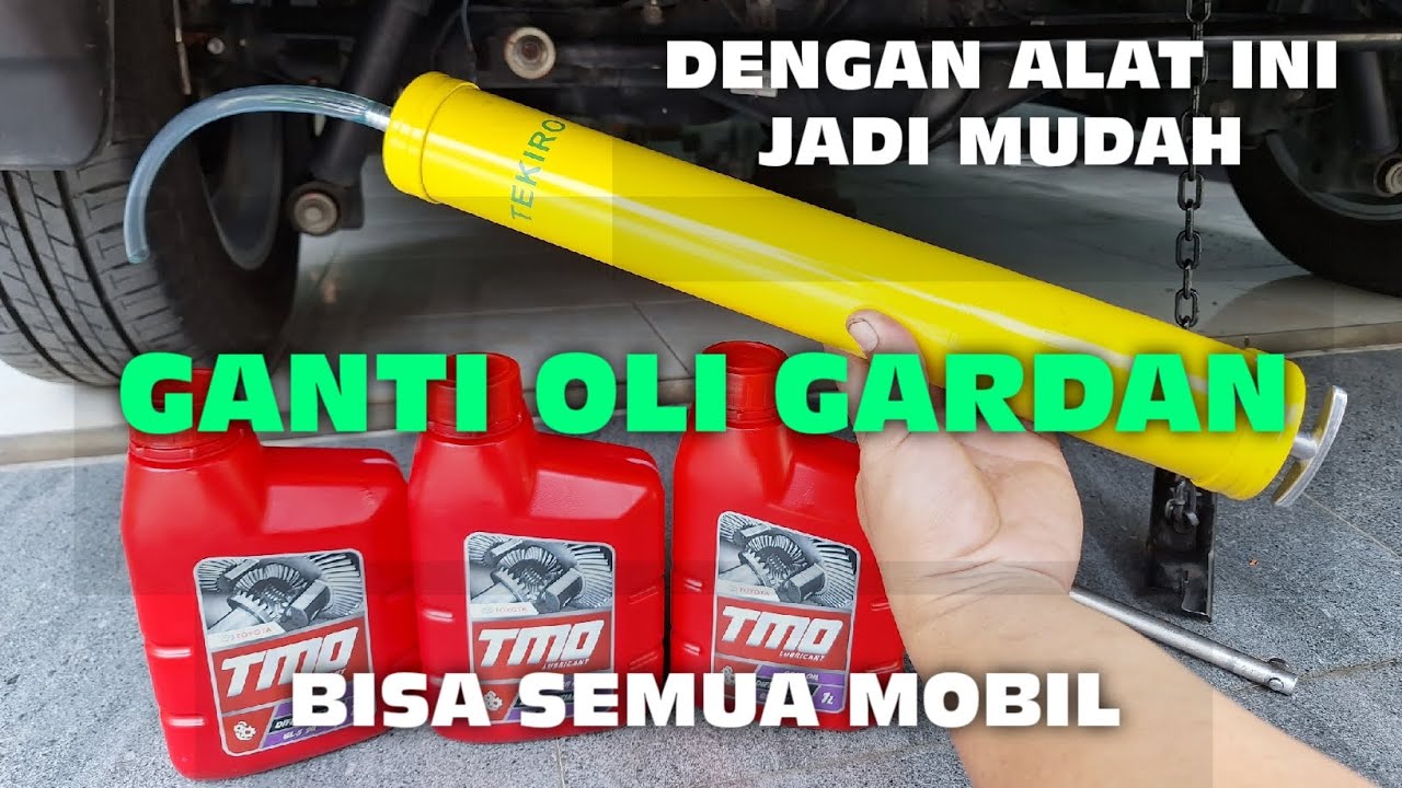 CARA GANTI OLI GARDAN INNOVA FORTUNER