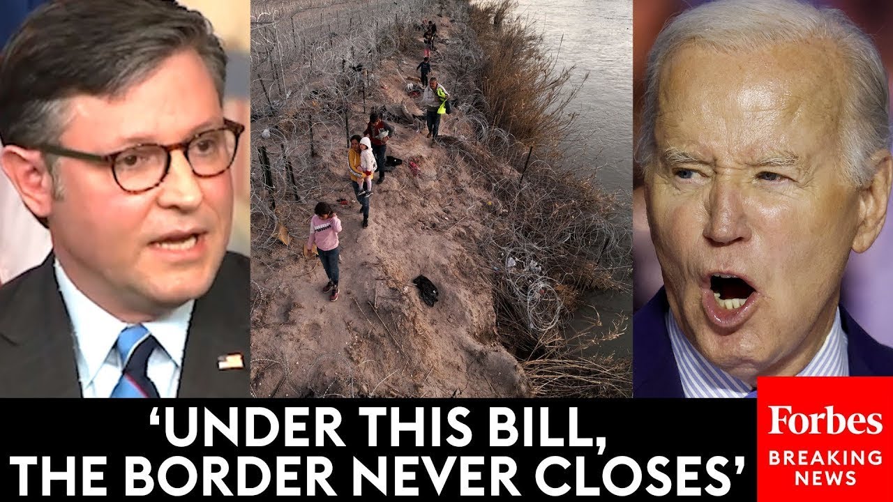 BREAKING NEWS: Speaker Johnson And House GOP Leaders Shred Bipartisan Border Security Bill