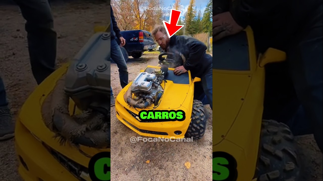 Qual desses mini carros voc&ecirc; pilotaria numa corrida at&eacute; a sua escola? 🚗💨