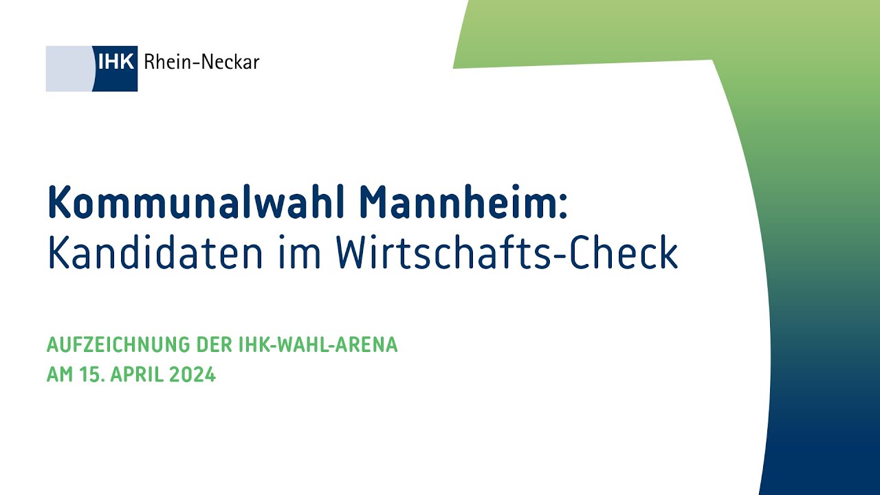 Kommunalwahl: Die Kandidaten im Wirtschafts-Check