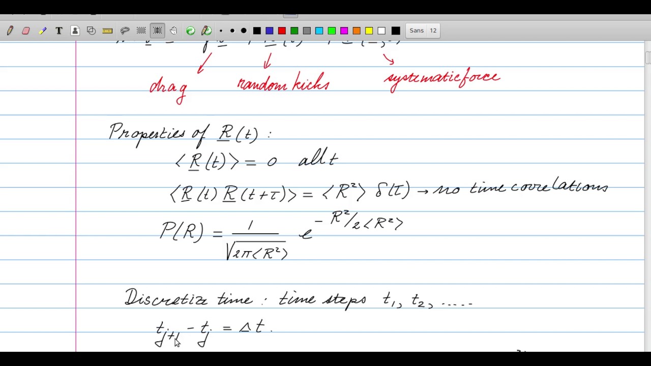 Langevin and Fokker Planck equations